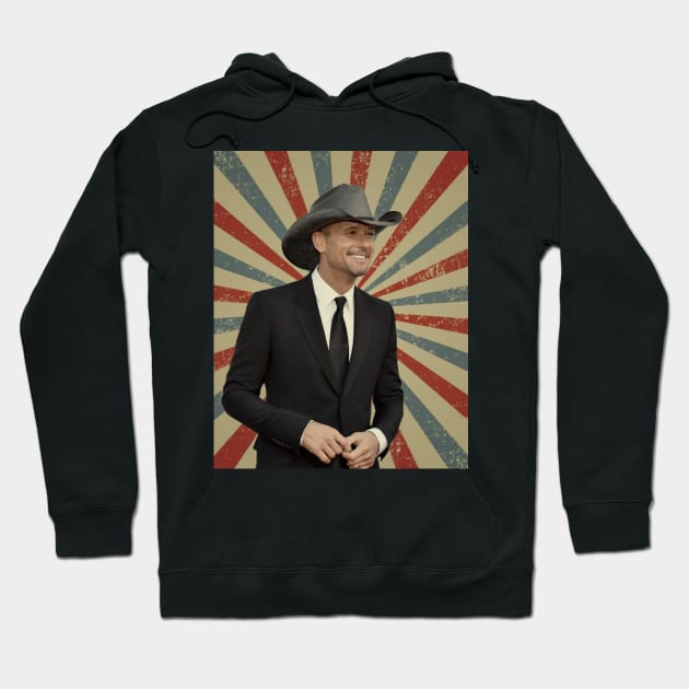 Tim McGraw Hoodie by LivingCapital 